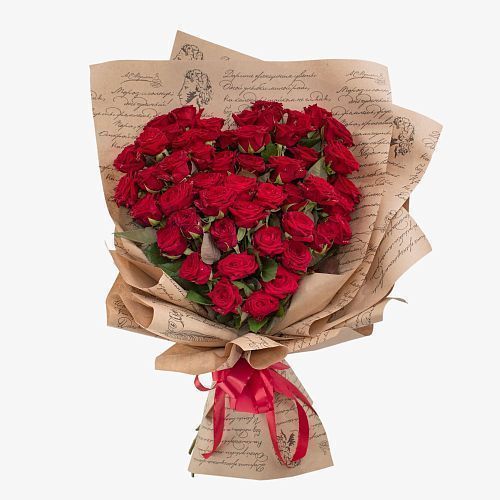 Букет из роз Сердце