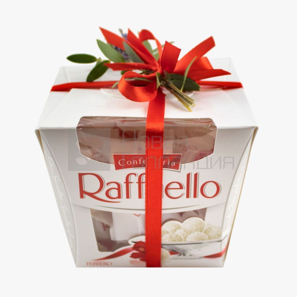 Конфеты Raffaello с декором 150гр.