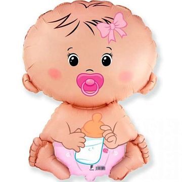 Воздушный шар Малыш девочка