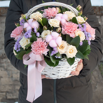 Аромат нежности в корзине Аромат нежности в корзине