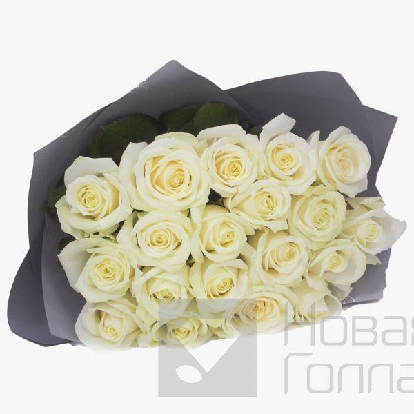 Букет Для любимой из белых роз