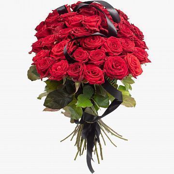 Букет 40 красных роз 50см Букет 40 красных роз 50см