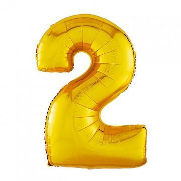 Воздушный шар Цифра 2 Воздушный шар Цифра 2