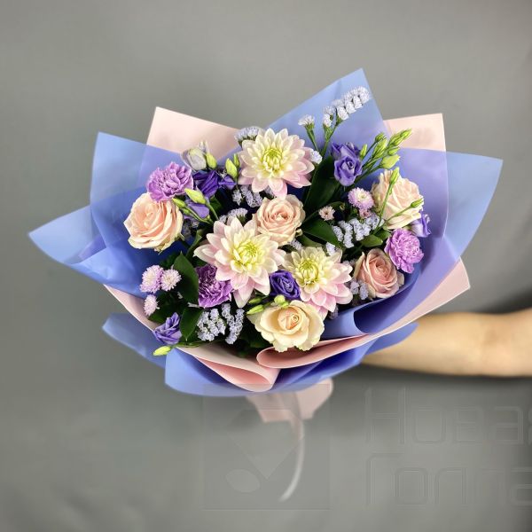 Букет Розовый рассвет