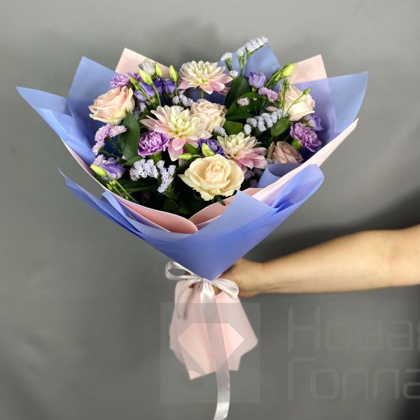 Букет Розовый рассвет