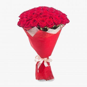 Букет 35 красных роз 60 см. Букет 35 красных роз 60 см.