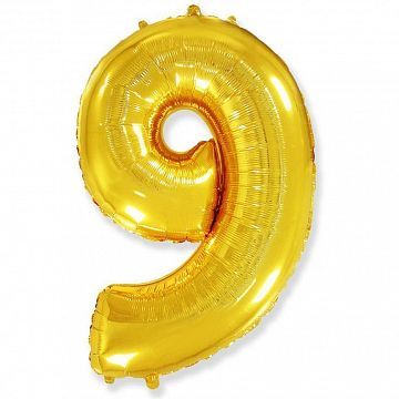 Воздушный шар Цифра 9 Воздушный шар Цифра 9