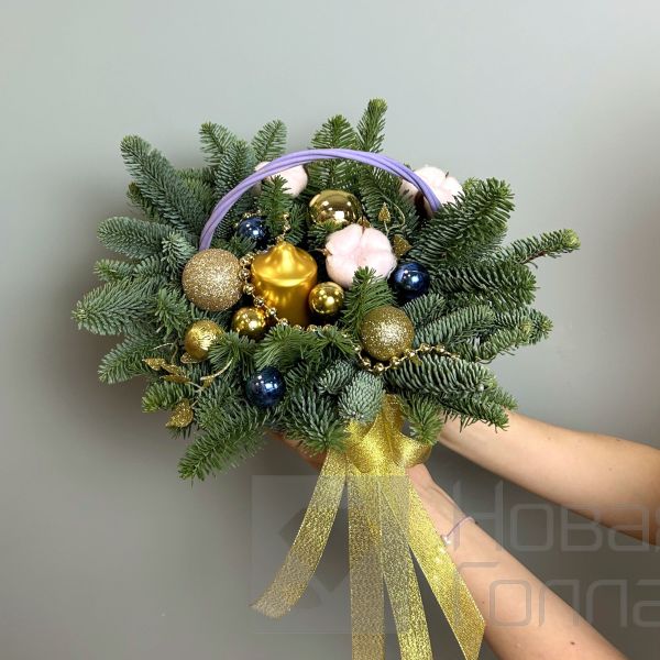 Новогодние чудеса в корзине