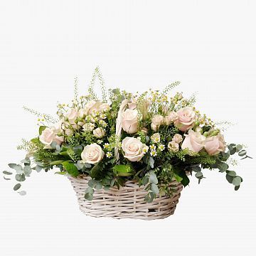 Корзина из роз Диана Корзина из роз Диана