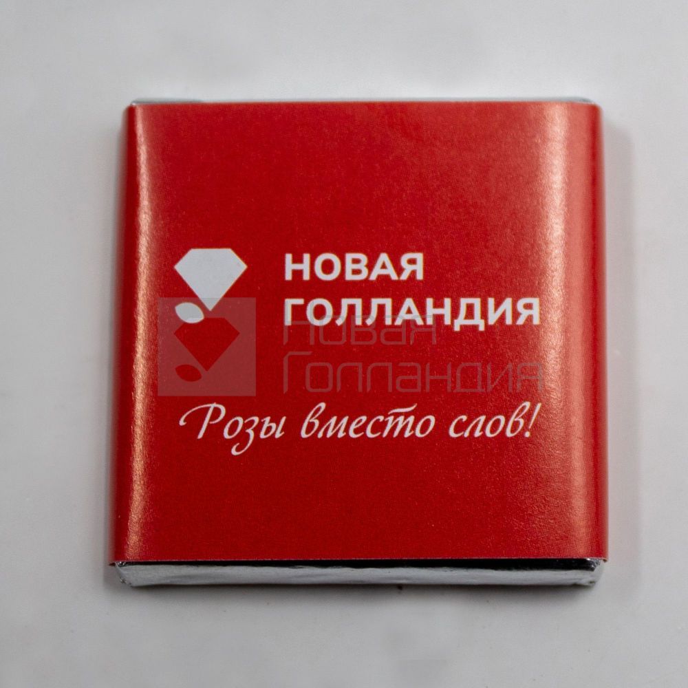 Мини-шоколадка "Розы вместо слов"