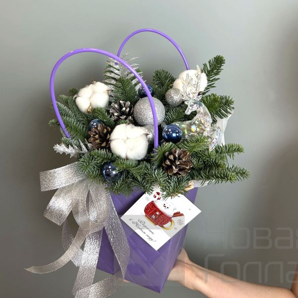 Зима в подарок в сумочке