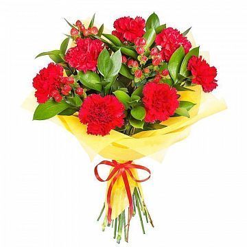 Букет из гвоздик
