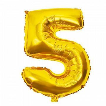 Воздушный шар Цифра 5 Воздушный шар Цифра 5