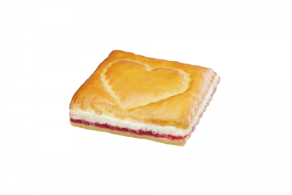 Печенье Любимое Творожное с вишневым конфитюром 500гр