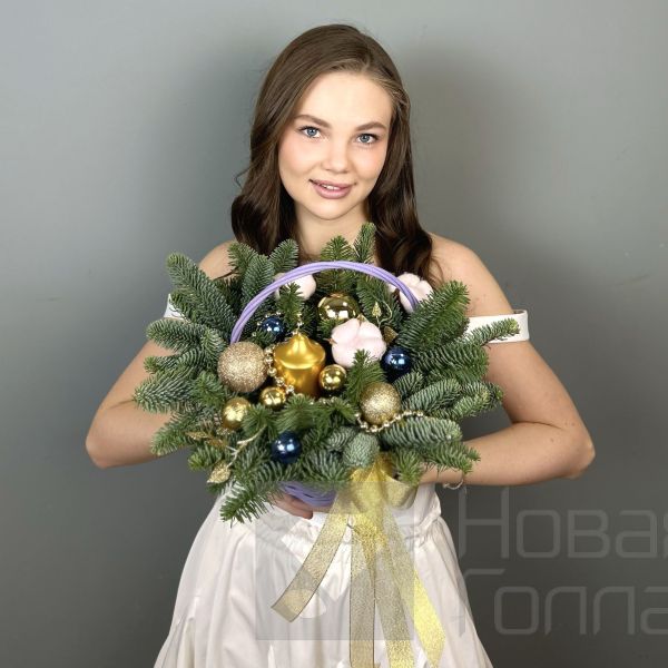 Новогодние чудеса в корзине