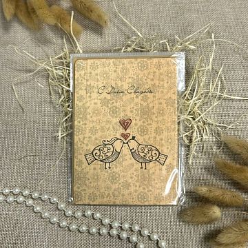 Деревянная открытка С Днем Свадьбы Деревянная открытка С Днем Свадьбы