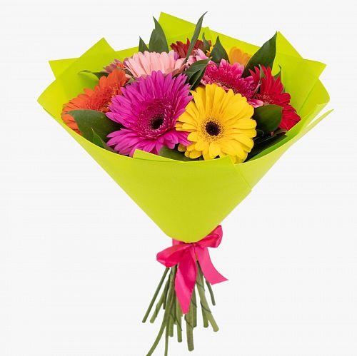 Букет из 9 гербер