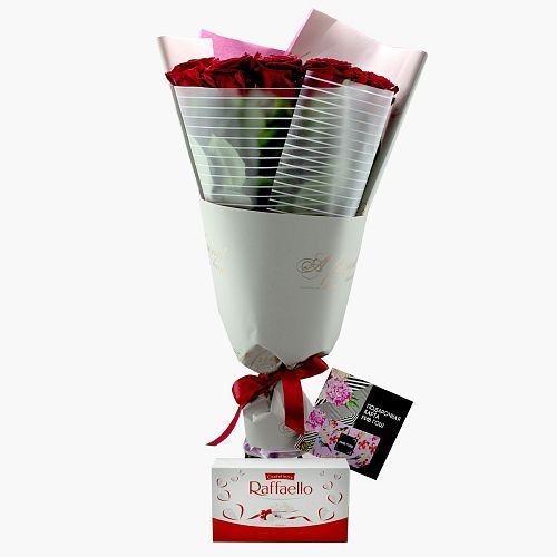 Набор Букет с картой (4)