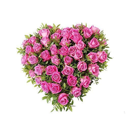 Сердце из роз Розмари