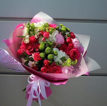 Букет Рубиновое сияние