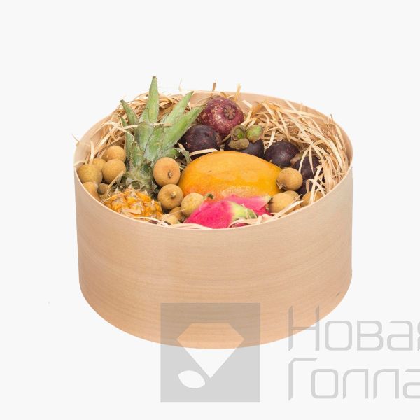 Круглая коробка Тропические радости ≈ 2 кг