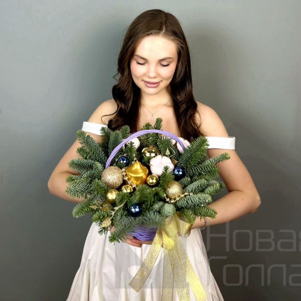 Новогодние чудеса в корзине